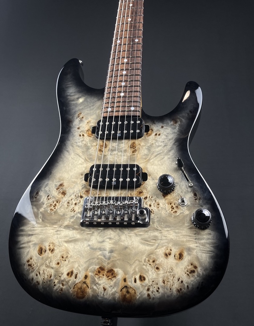 Ibanez USED Ibanez AZ427P1PB Premium 7 String Burled Poplar w/Bag - CONSIGNMENT - Used