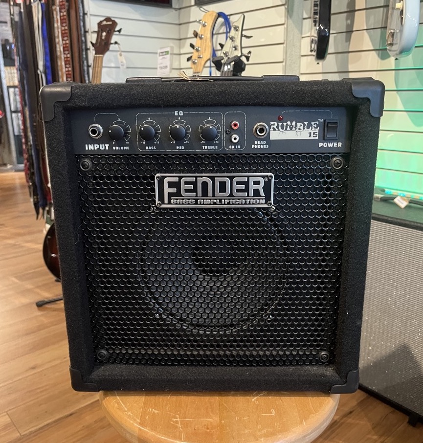 Fender USED Fender Rumble 15 Bass Practice Amplifier - CONSIGNMENT - Used