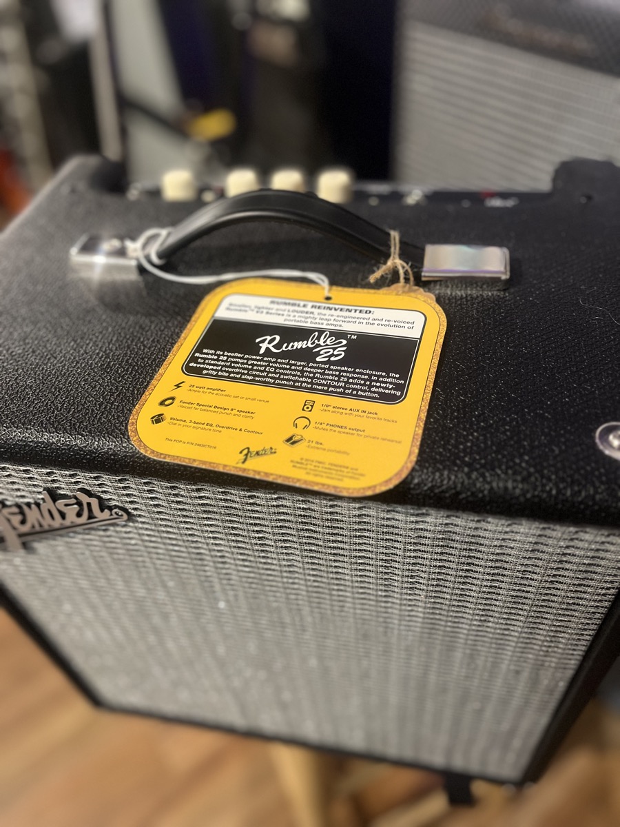 Fender USED Fender Rumble 25 1x8 Bass Amplifier - Used