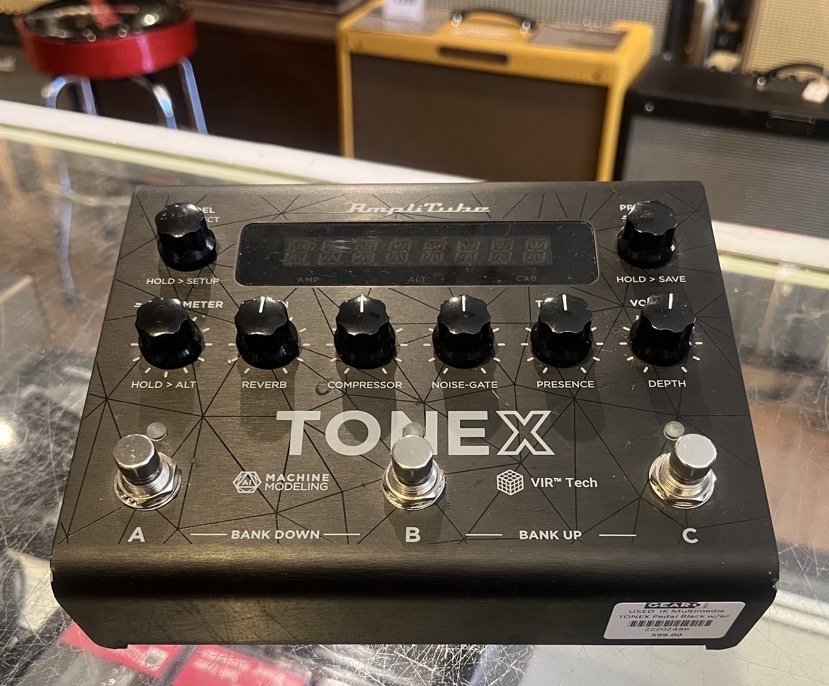 IK Multimedia USED  IK Multimedia TONEX Pedal Black w/ac - Used