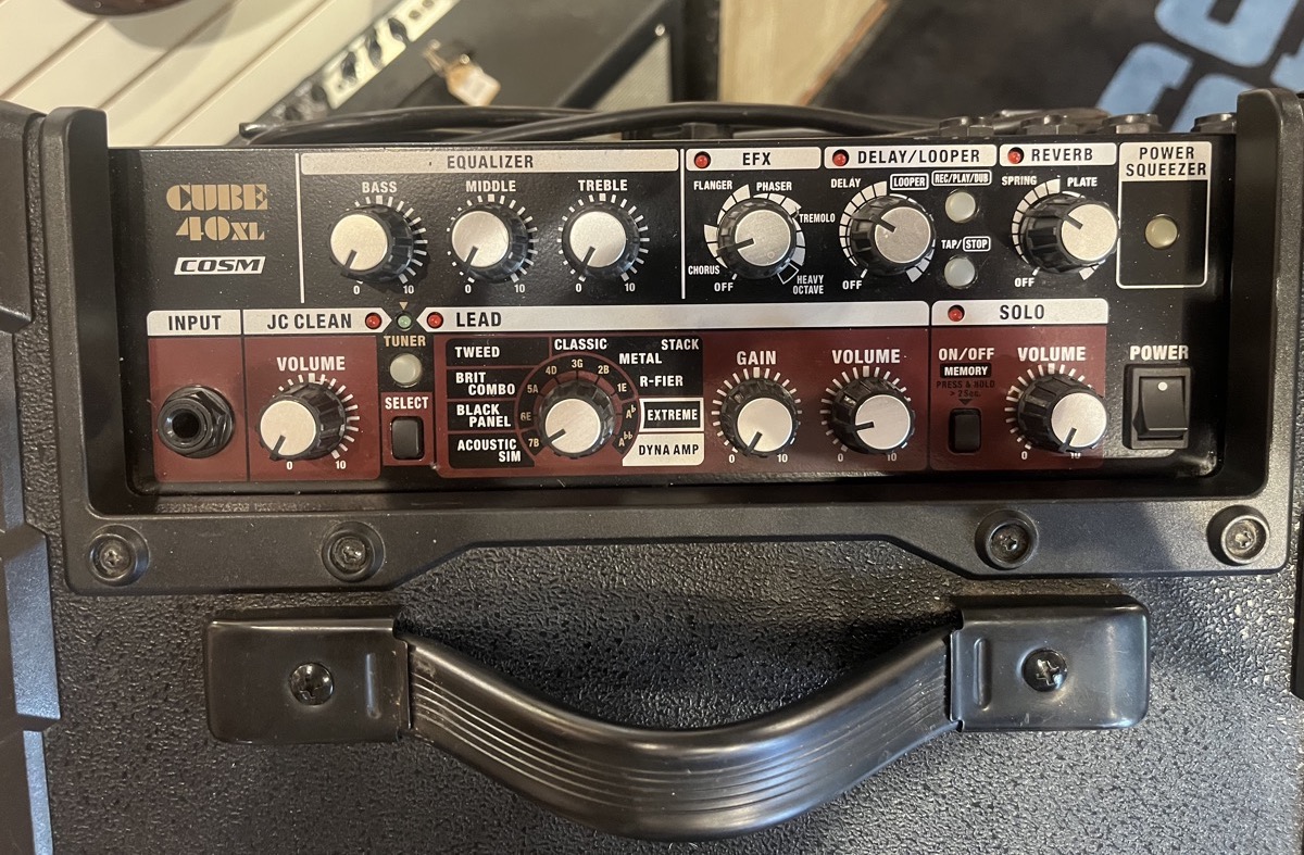 Roland USED Roland Cube 40XL 1x10 40 Watt COSM Amplifier - Used