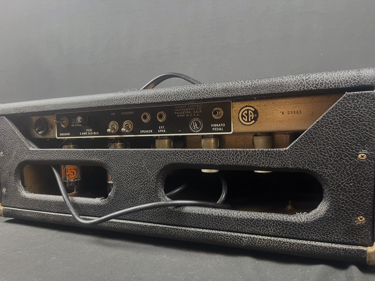 Fender USED Fender 1964 Bandmaster 40 Watt Head Pre-CBS AB763 - Used
