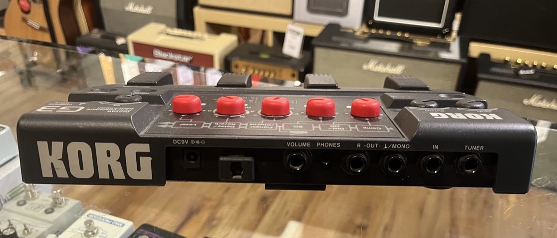 Korg USED Korg G3 Multi Effects Processor for Guitar w/Manual AC - CONSIGNMENT - Used