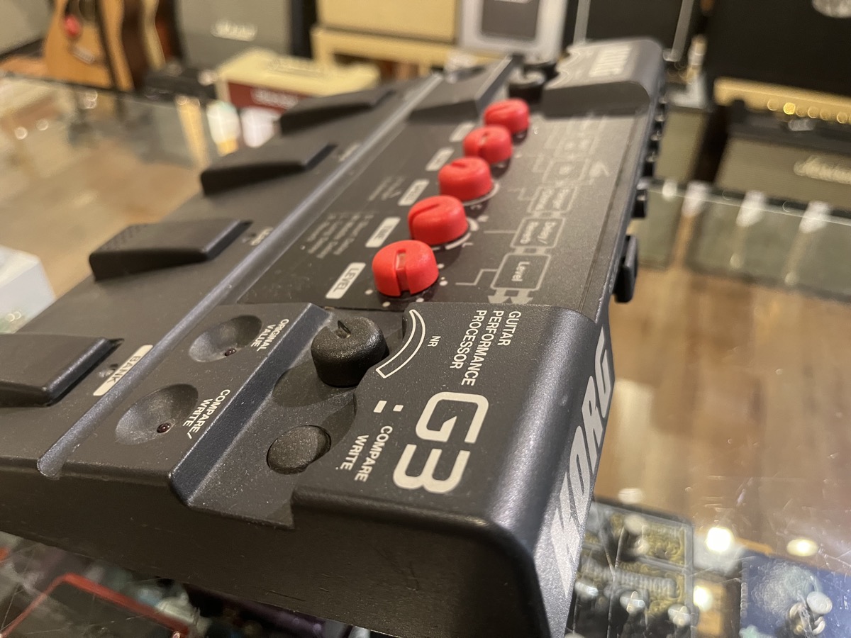 Korg USED Korg G3 Multi Effects Processor for Guitar w/Manual AC - CONSIGNMENT - Used
