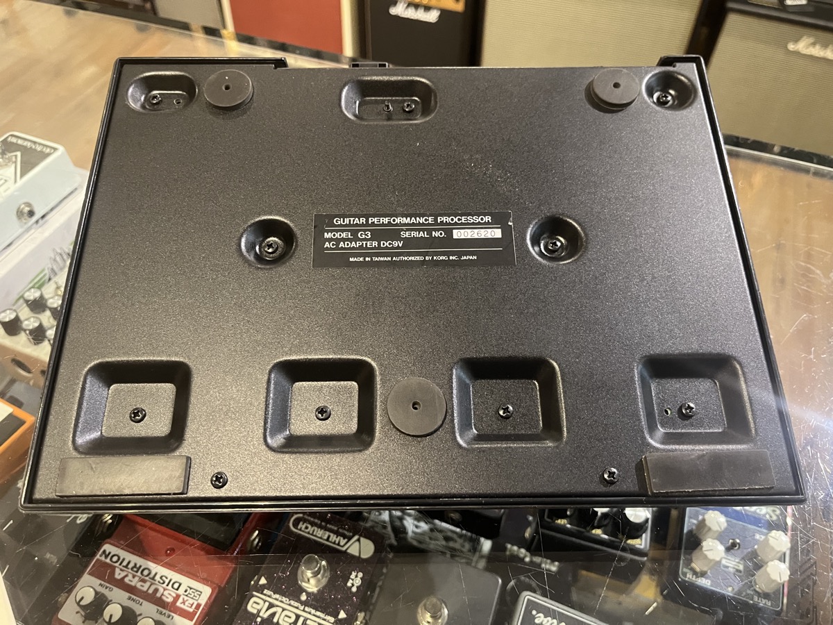 Korg USED Korg G3 Multi Effects Processor for Guitar w/Manual AC - CONSIGNMENT - Used