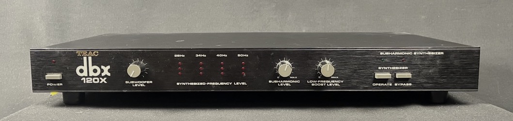 Misc USED DBX 120X Sub Harmonic Synthesiser Rack Unit - CONSIGNMENT - Used