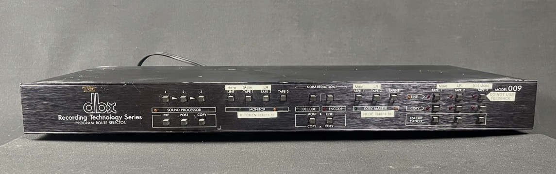 Misc USED DBX 009 Audio Router Rack Unit - CONSIGNMENT - Used