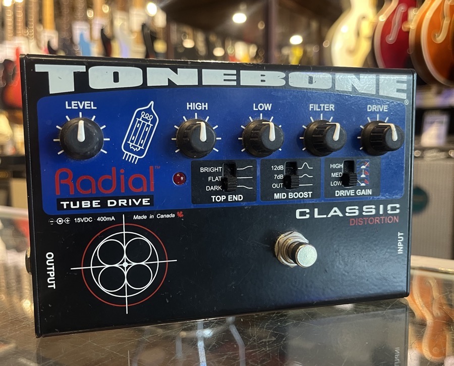 Radial USED Radial Tonebone Classic Tube Drive Pedal w/ac - Used