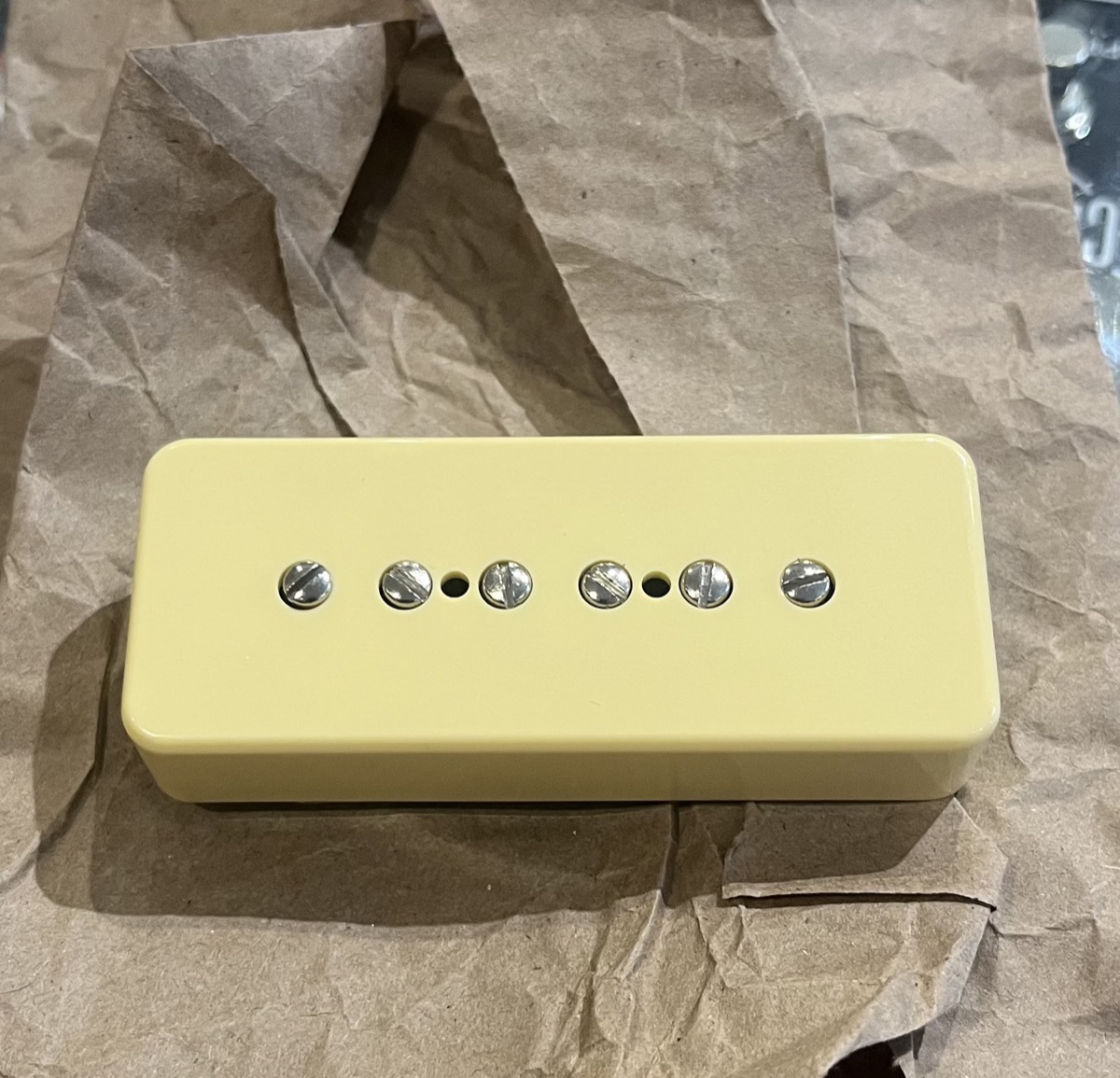 Gibson USED Gibson P-90 Soapbar Bridge Pickup Cream - Used