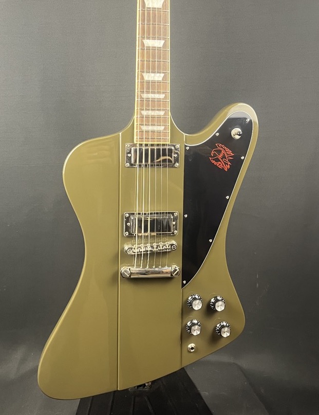 Epiphone USED Epiphone 2022 Firebird Olive Drab - Used