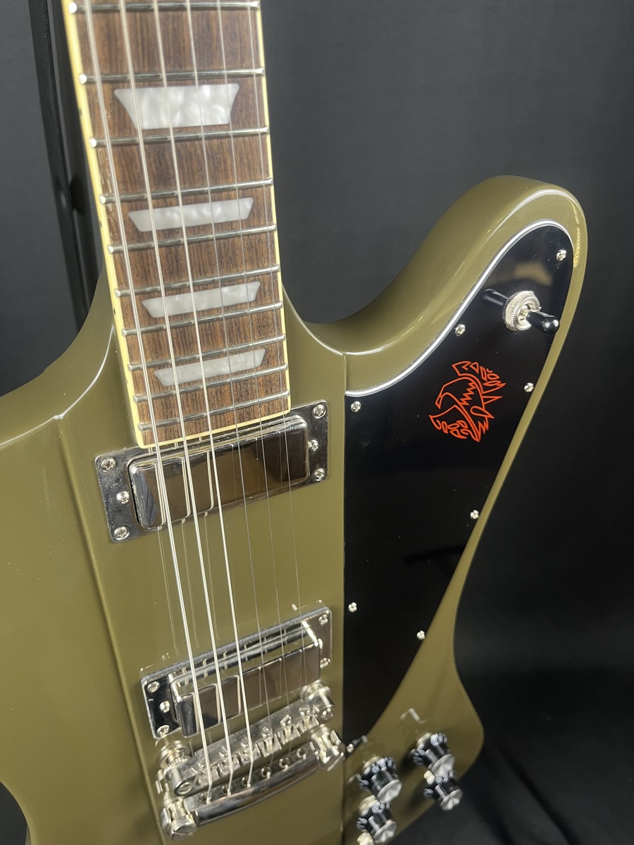 Epiphone USED Epiphone 2022 Firebird Olive Drab - Used
