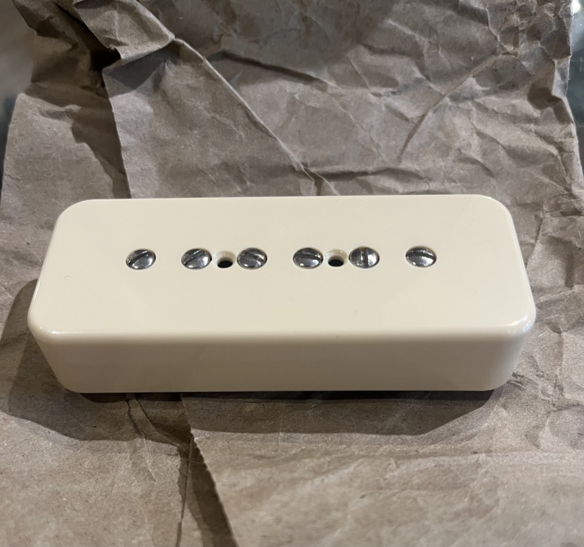 Gibson USED Gibson P-90 Soapbar Neck  Pickup Cream - Used