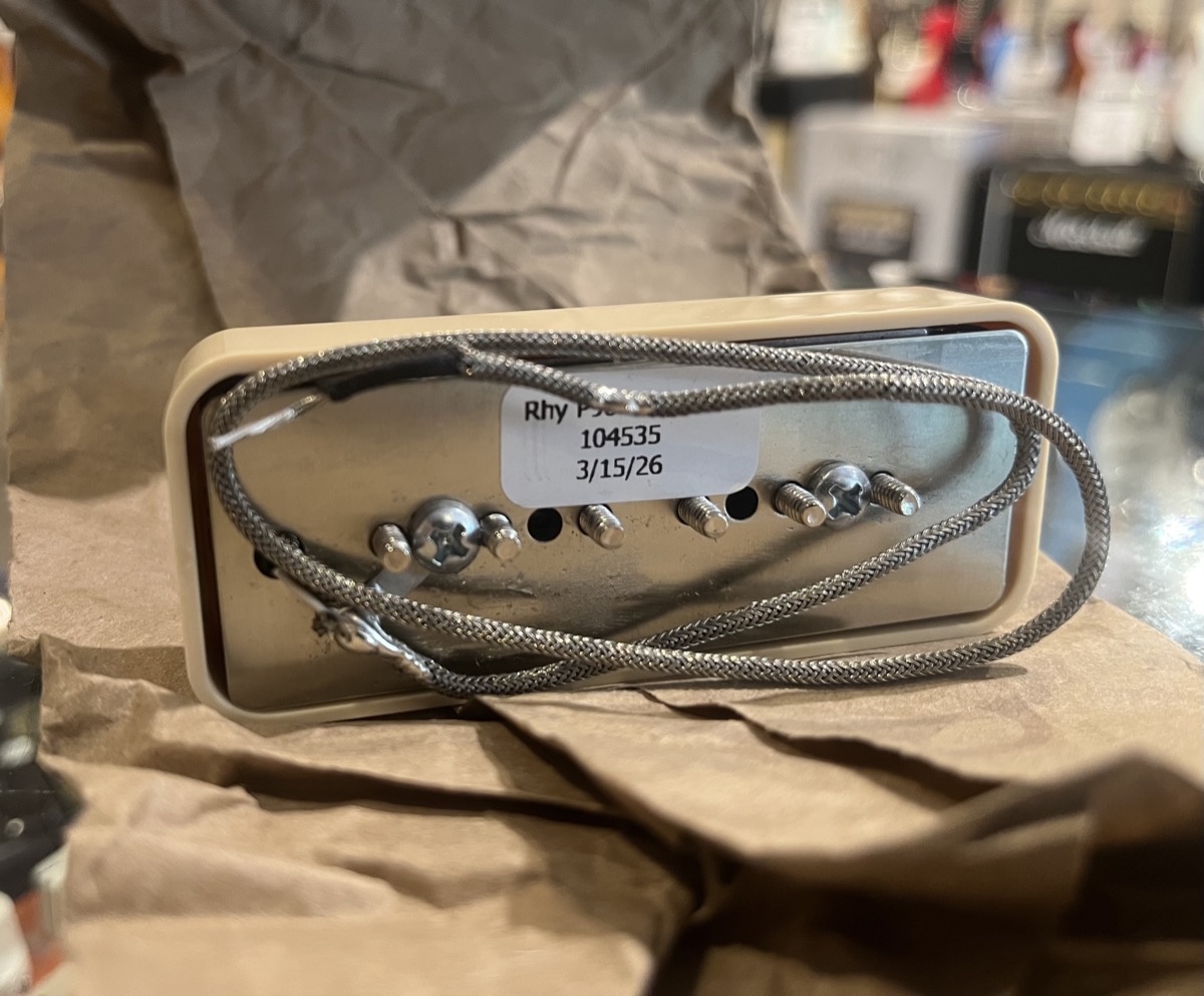 Gibson USED Gibson P-90 Soapbar Neck  Pickup Cream - Used
