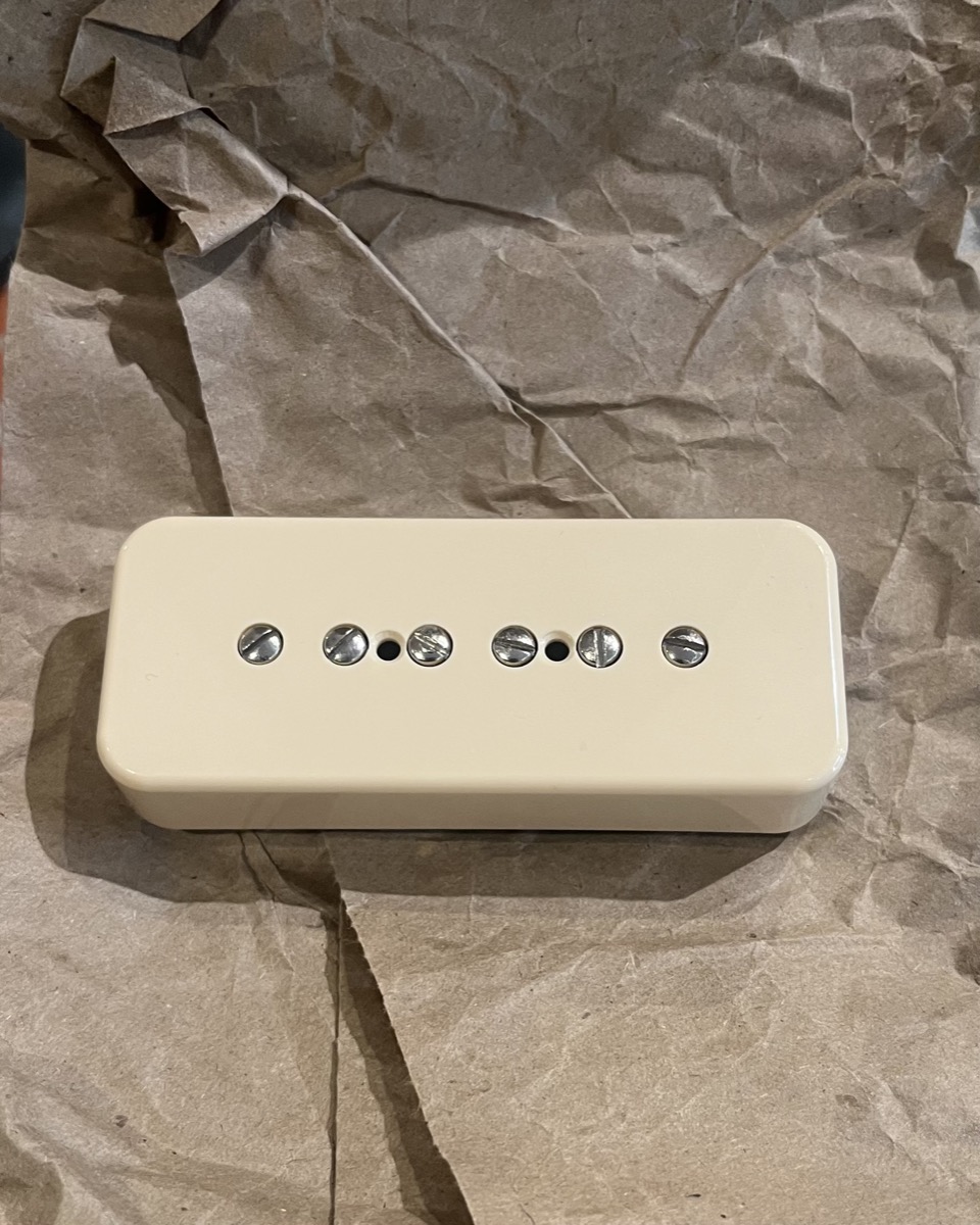 Gibson USED Gibson P-90 Soapbar Neck  Pickup Cream - Used
