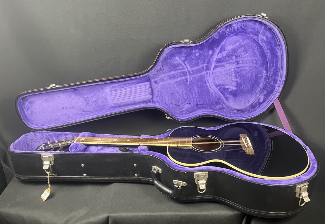 Epiphone USED Epiphone IGC J-180 LS Ebony w/OHSC - Used