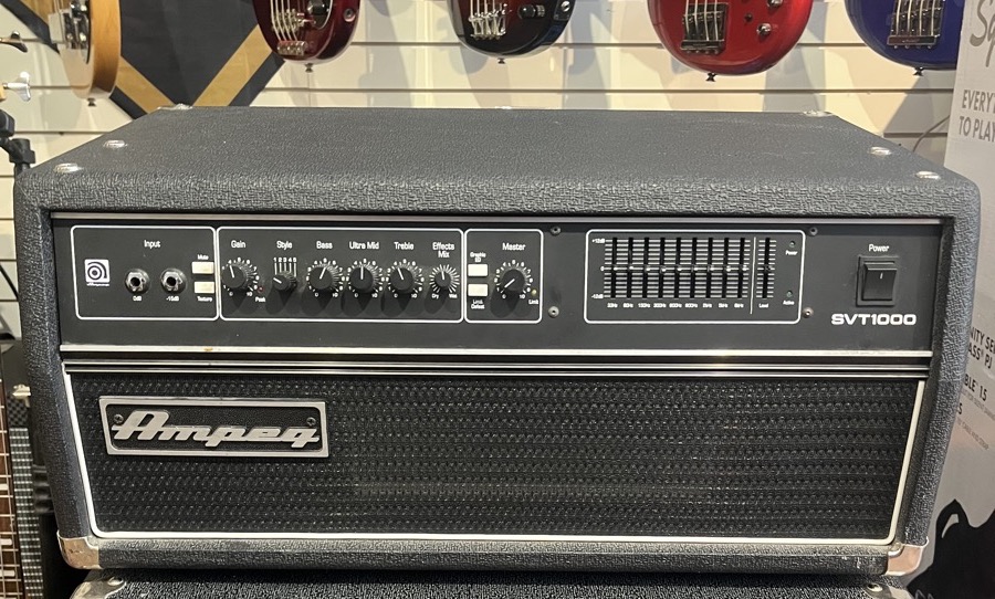 USED Ampeg SVT 1000 Bass Amplifier Head …