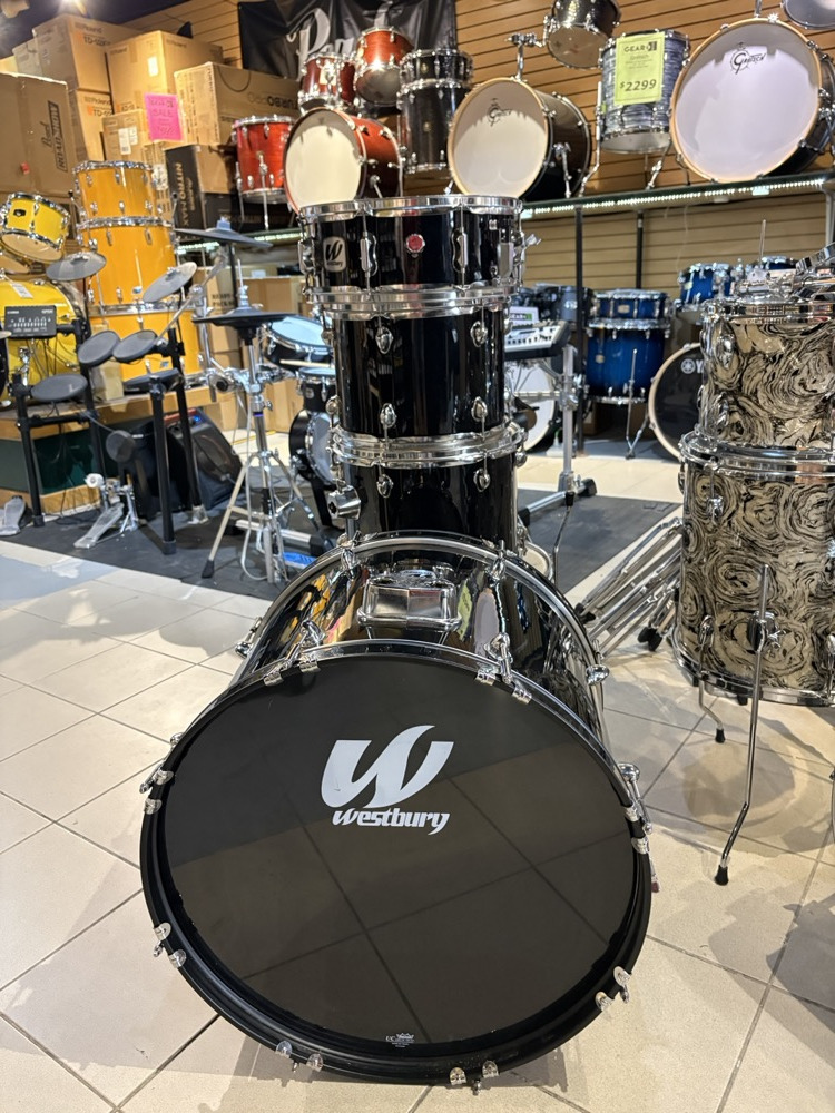 USED Westbury Beginner 5 PC Drum Kit …