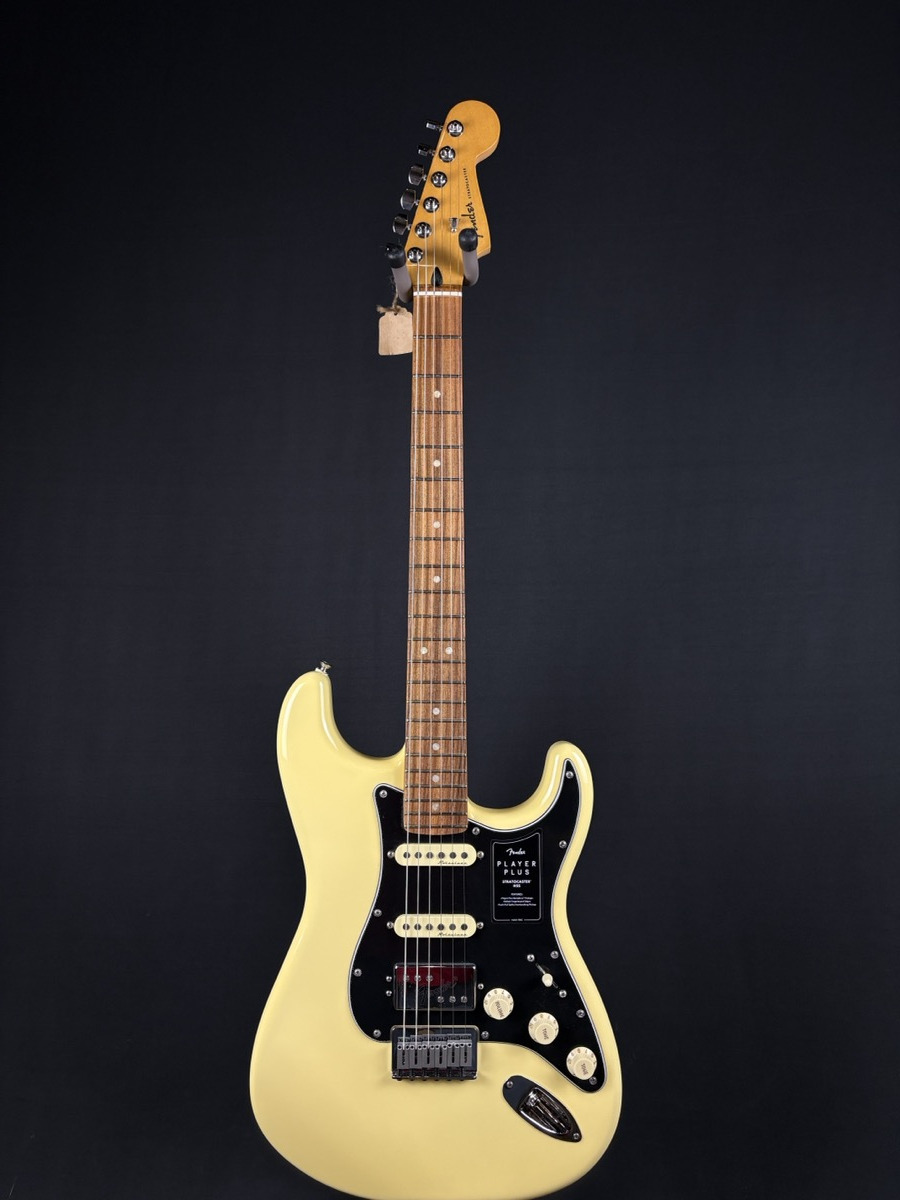 Fender USED Fender Player Plus HSS Hardtail Limited Strat In Buttercream - Used
