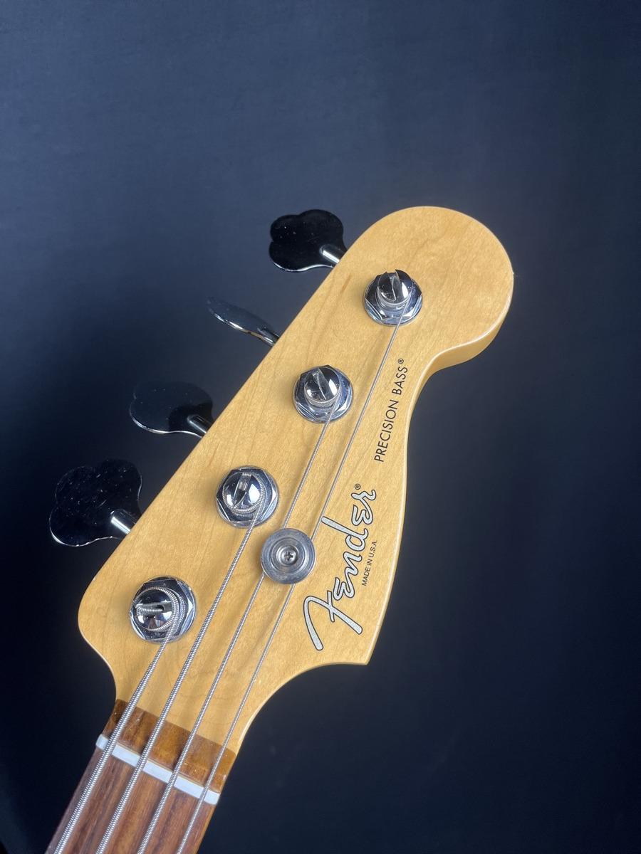 Fender USED Fender 2016 American Standard P-Bass Black w/case - CONSIGNMENT - Used