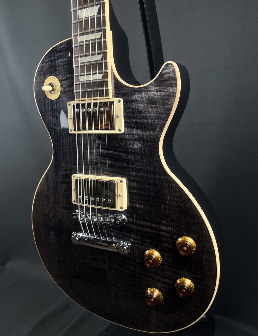 Gibson USED Gibson 2016 Les Paul Standard Translucent Black w/OHSC - Used