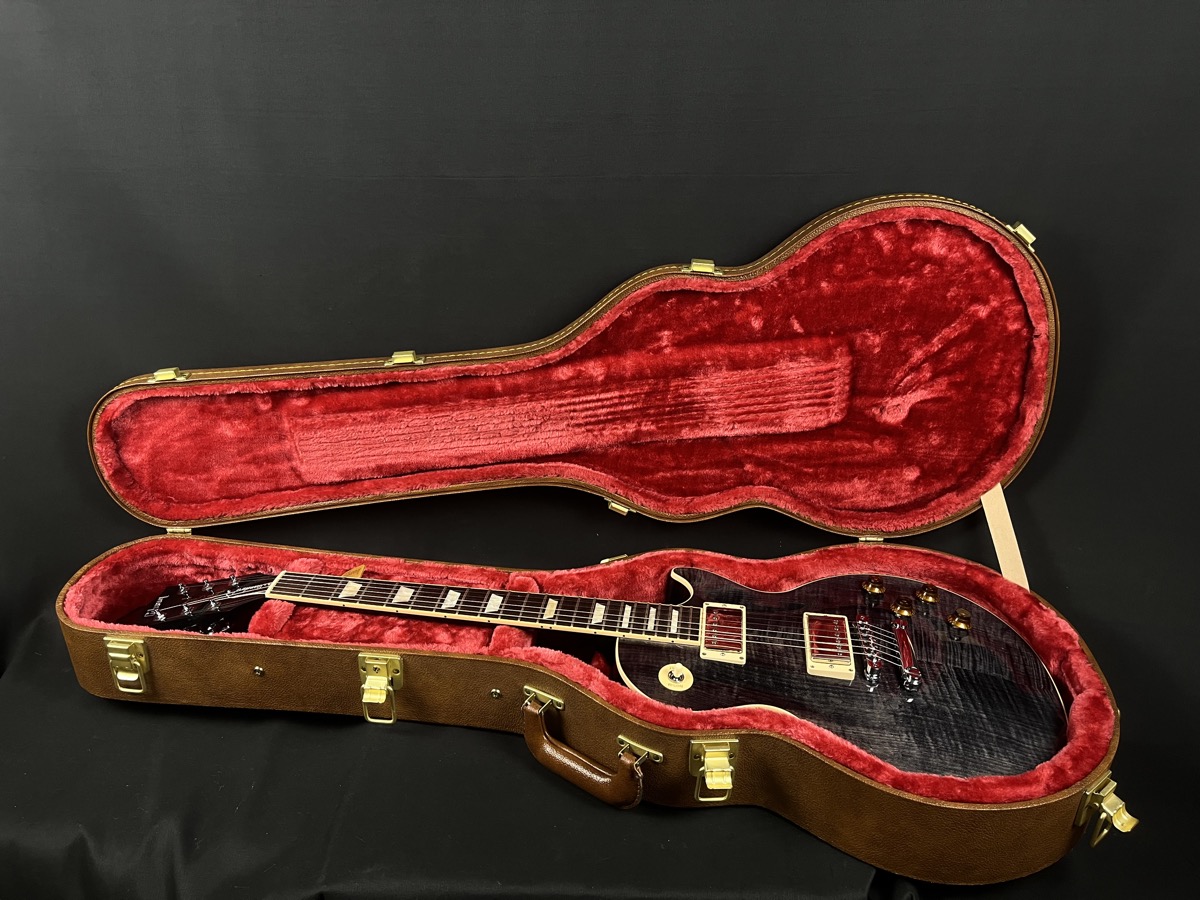 Gibson USED Gibson 2016 Les Paul Standard Translucent Black w/OHSC - Used