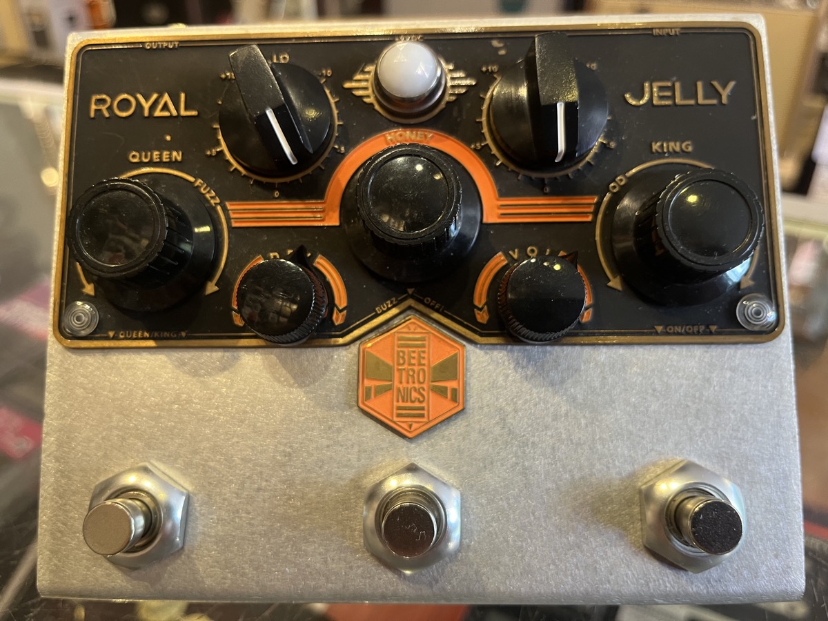 Misc USED Beetronics Royal Jelly Overdrive Fuzz Pedal w/Box - Used