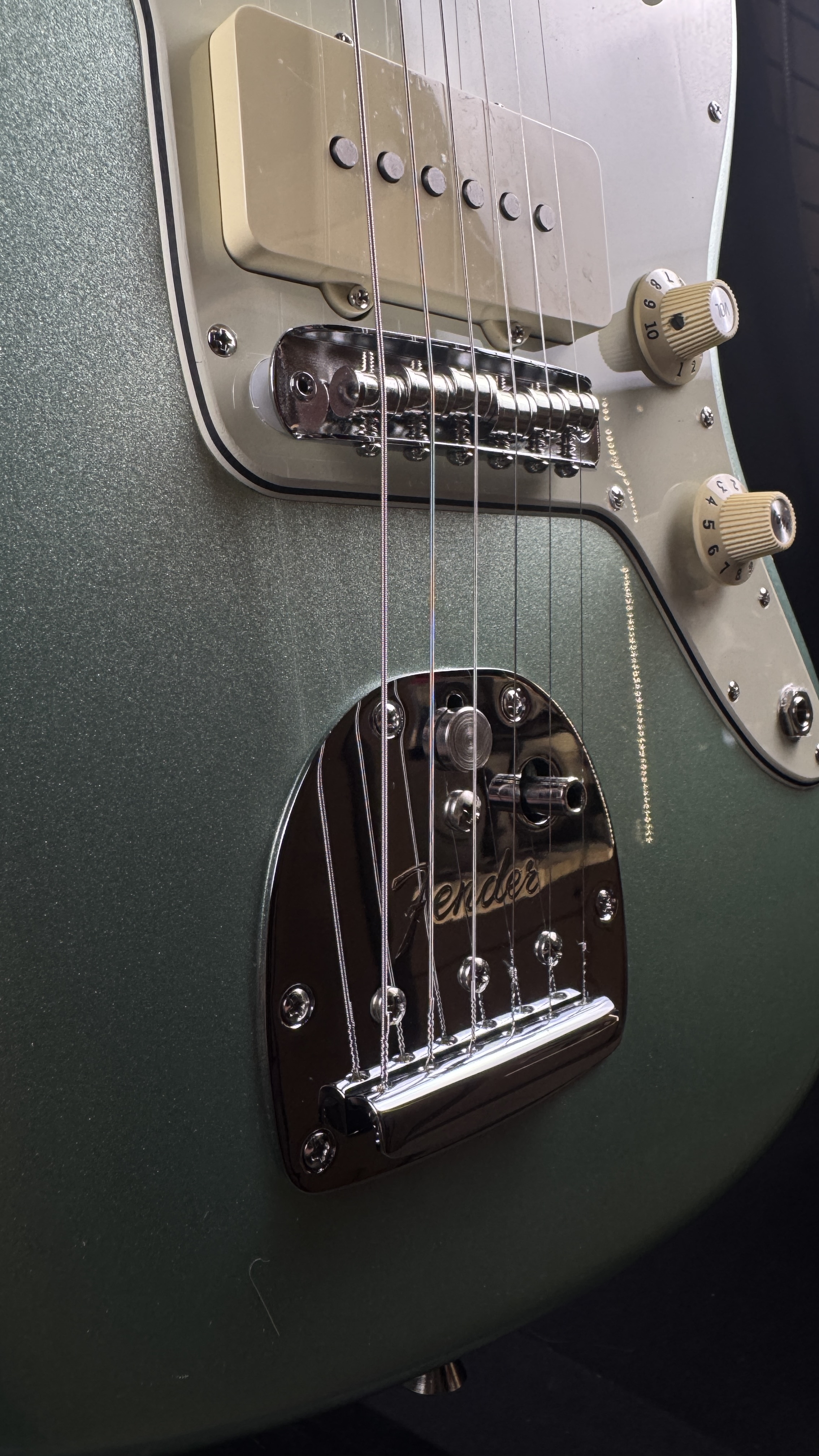 Fender USED Fender American Pro II Jazzmaster, OHSC, Mystic Surf Green - Guitars