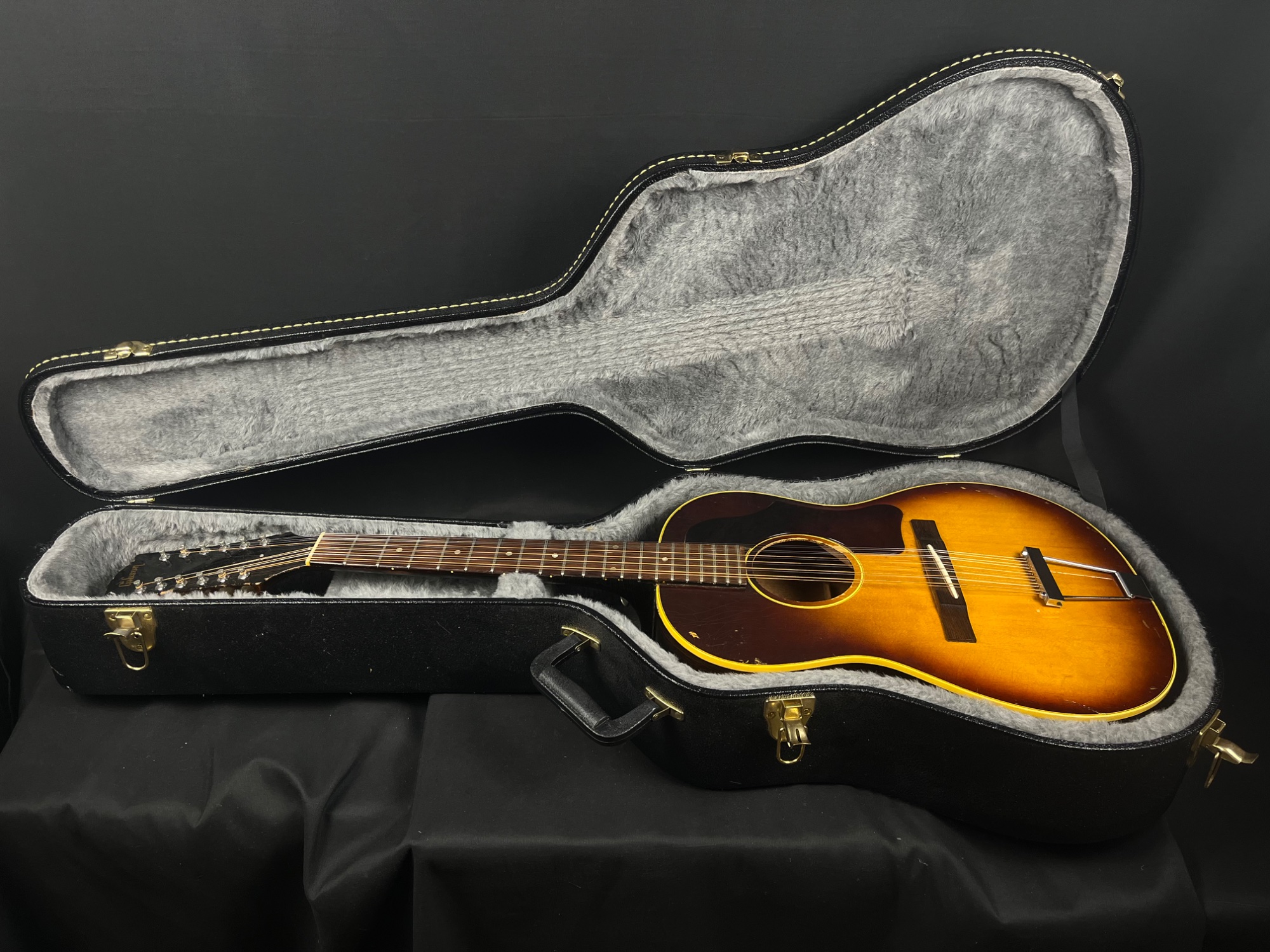 Gibson USED Gibson 1960s B25-12 Acoustic, Hardshell Case - Used