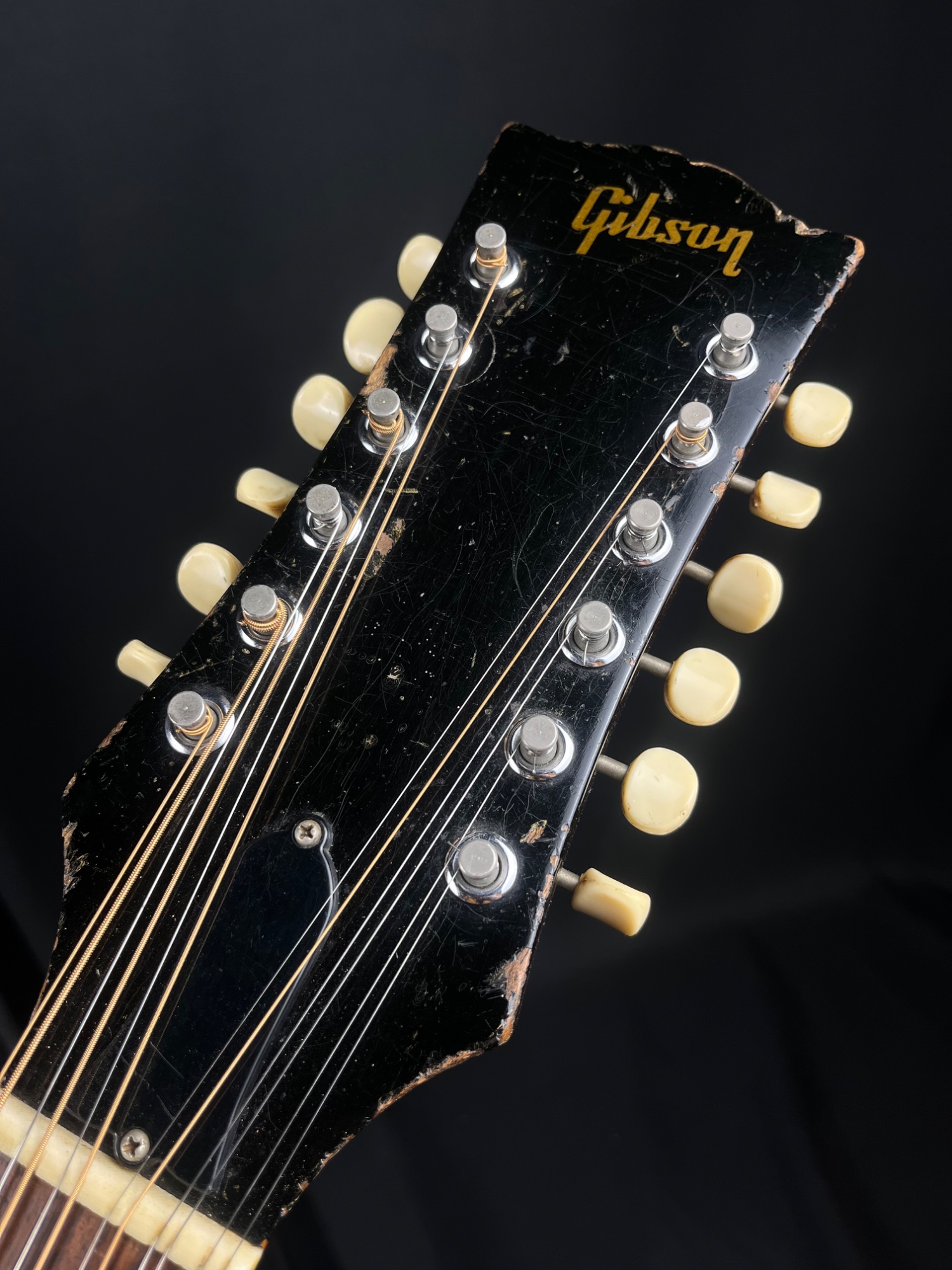 Gibson USED Gibson 1960s B25-12 Acoustic, Hardshell Case - Used