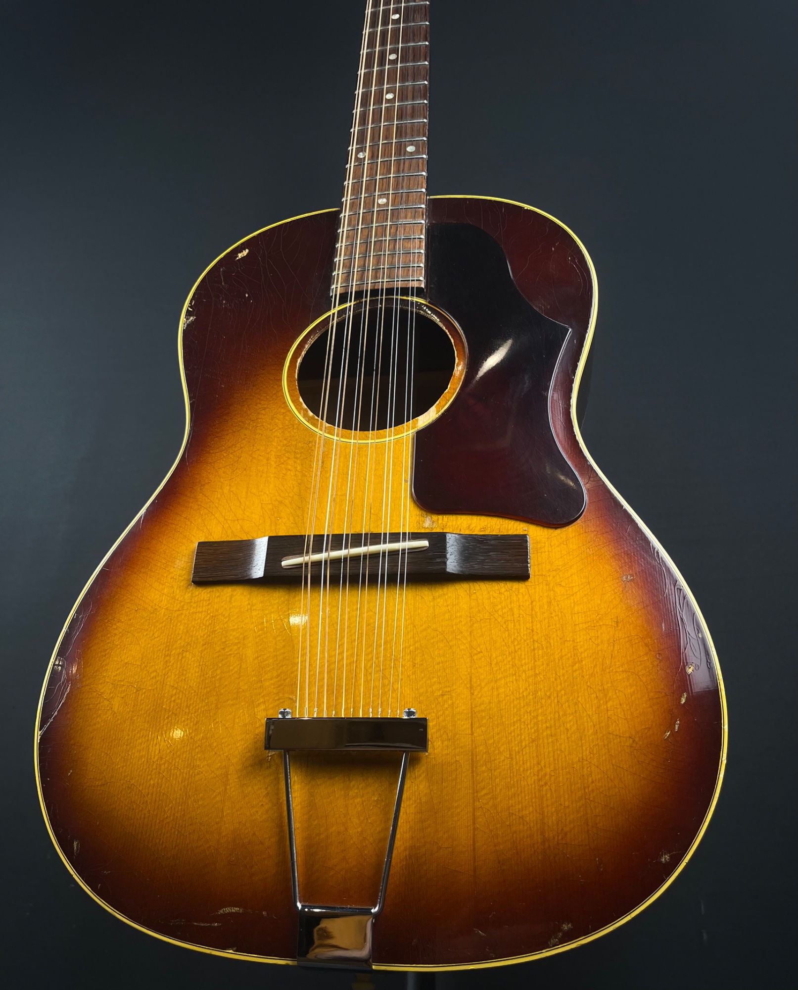 Gibson USED Gibson 1960s B25-12 Acoustic, Hardshell Case - Used