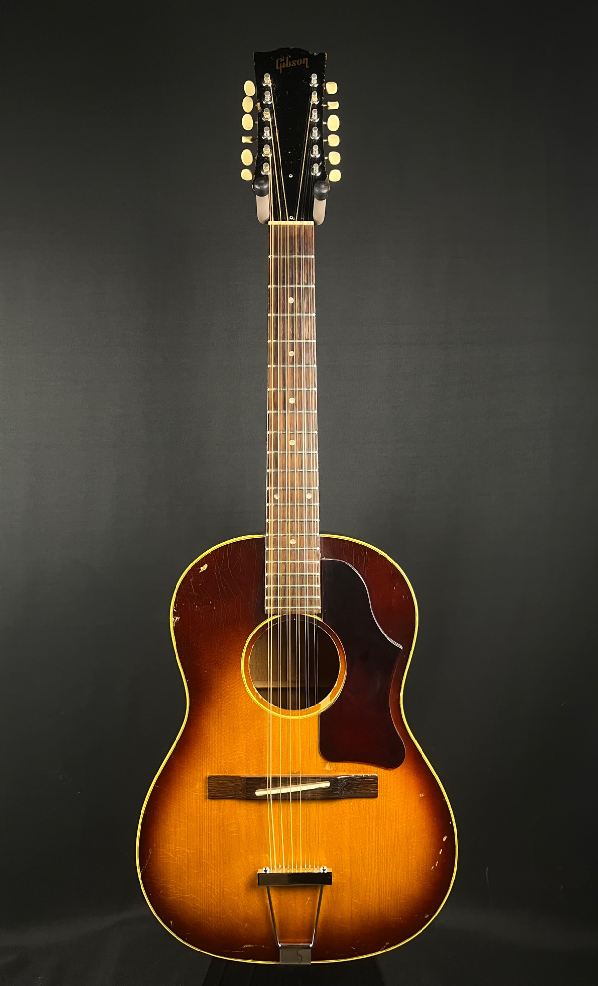 USED Gibson 1960s B25-12 Acoustic, Hardshell Case