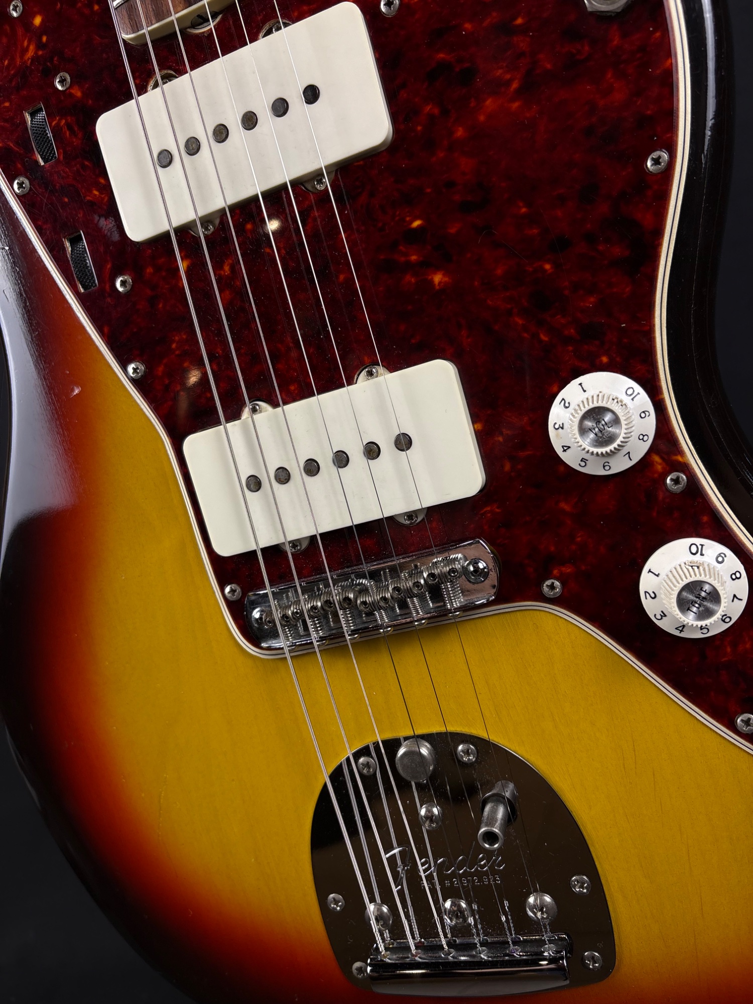 Fender USED 1966 Fender Jazzmaster, 3 Tone Sunburst, OHSC - CONSIGNMENT - Used